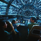 You’ll have to work together at six stations in Millennium Falcon: Smuggler’s Run.
